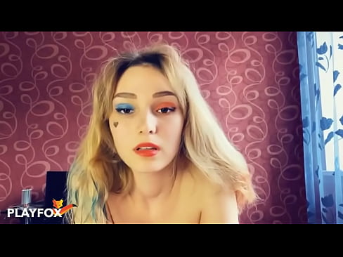 ❤️ جادو مجازي حقيقت جي چشمن مون کي هارلي ڪوئن سان جنسي طور ڏني ️❌  اسان وٽ
